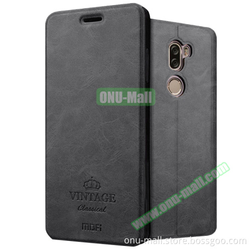 NEW Arrival Leather Case for Xiaomi Mi5s Plus Case with Wake-up Function